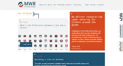 Desktop Screenshot of mwrinfosecurity.com